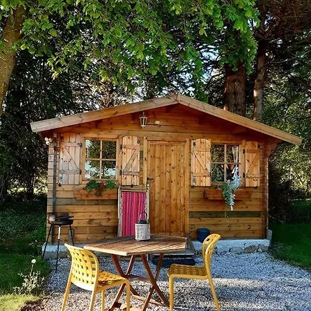 Le Chalet Du Clos Giot Saint-Vaast-la-Hougue Buitenkant foto